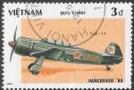 Stamps Vietnam -  aviación