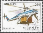 Sellos de Asia - Vietnam -  aviación