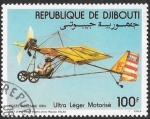 Stamps : Africa : Djibouti :  aviación