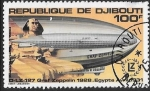 Stamps : Africa : Djibouti :  aviación