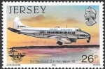Stamps : Europe : Jersey :  aviación