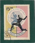 Sellos de Europa - Rumania -  Mundial de Futbol 1966