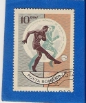 Stamps Romania -  Mundial de Futbol 1966
