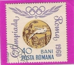 Sellos de Europa - Rumania -  Olimpiada de Roma 1960