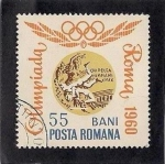 Sellos de Europa - Rumania -  Olimpiada de Roma 1960