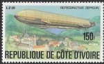 Stamps : Africa : Ivory_Coast :  aviación