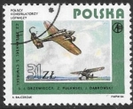 Sellos de Europa - Polonia -  aviación