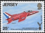 Stamps Jersey -  aviación