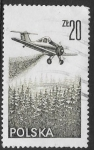 Stamps Poland -  aviación