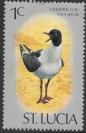 Stamps Saint Lucia -  aves