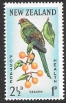 Stamps New Zealand -  aves