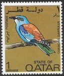 Stamps Qatar -  aves