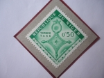 Stamps Niger -  Timbre-Taxe-Croix D´iferouane-Cruces de la Región del Sahara-Sello de 0,50 CFA-Franco África Occiden