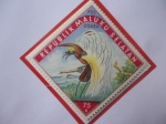 Stamps Indonesia -  Republica malukas Sur-Ave del Paraíso-Sello 75 U-Uniddel ades, año1952
