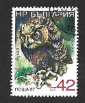 Stamps Bulgaria -  3328F - Búho Real