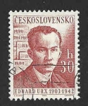 Stamps Czechoslovakia -  1161 - Eduard Urx