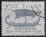 Sellos de Europa - Polonia -  barcos