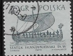 Stamps Poland -  barcos
