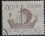 Sellos de Europa - Polonia -  barcos