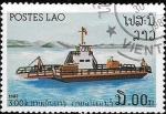 Sellos de Asia - Laos -  barcos