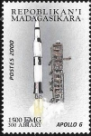 Stamps Madagascar -  espacio