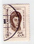 Stamps Argentina -  14 José de San Martín