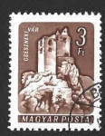Sellos de Europa - Hungr�a -  1289 - Castillo de Csesznek