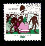 Stamps Germany -  INTERCAMBIO