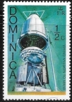 Sellos de America - Dominica -  espacio