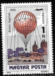 Stamps Hungary -  aviación