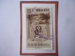 Stamps Venezuela -  EE.UU. de Venezuela- Estado Sucre- Escudo de Armas.
