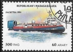 Stamps : Africa : Madagascar :  barcos