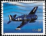 Stamps United States -  aviones