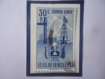 Stamps Venezuela -  EE.UU. de Venezuela- Estado Zulia- Escudo de Armas.