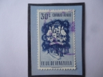 Stamps Venezuela -  EEUU de Venezuela- Estado Portuguesa- Escudo de Armas.