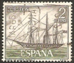 Stamps Spain -  homenaje a la marina española