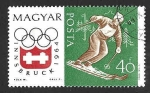 Stamps Hungary -  1548 - IX JJOO de Invierno de Innsbruck