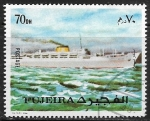 Sellos de Asia - Emiratos �rabes Unidos -  Barco de pasajeros 