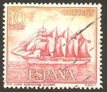 Stamps Spain -  homenaje a la marina española