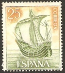 Stamps Spain -  1600 - Homenaje a la Marina Española, Carraca