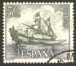 Sellos de Europa - Espa�a -  1602 - Homenaje a la Marina Española, Galera