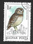 Stamps Hungary -  2887 - Búhos