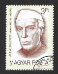 Stamps Hungary -  3208 - Jawaharlal Nehru