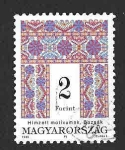 Sellos de Europa - Hungr�a -  3460 - Diseño Ornamentados