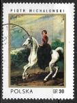 Stamps Poland -  Pintura - Piotr Michalowski