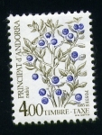 Stamps Andorra -  serie- Frutas y bayas del bosque