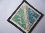 Stamps Cameroon -  Timbre Taxe-Antilopes-Munier-Grabados Prehistóricos  prehistórico, montes del Tibet-Sello 1 Franco F