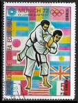 Stamps Equatorial Guinea -  Juegos Olimpicos de verano Munich 1972 - Judo