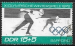 Sellos del Mundo : Europa : Alemania :  Juegos Olimpicos de Invierno - Sapporo 1972 - Patinaje de Velocidad  