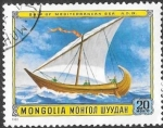 Stamps : Asia : Mongolia :  barcos